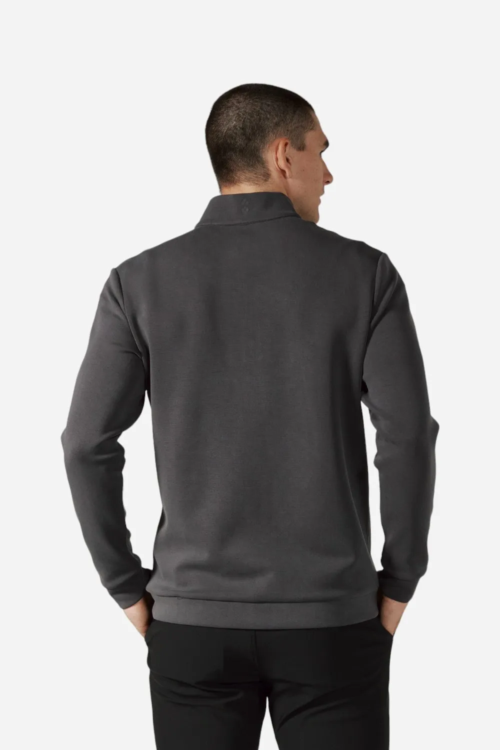 7 Diamonds Rev 1/4 Zip Modal Anthracite