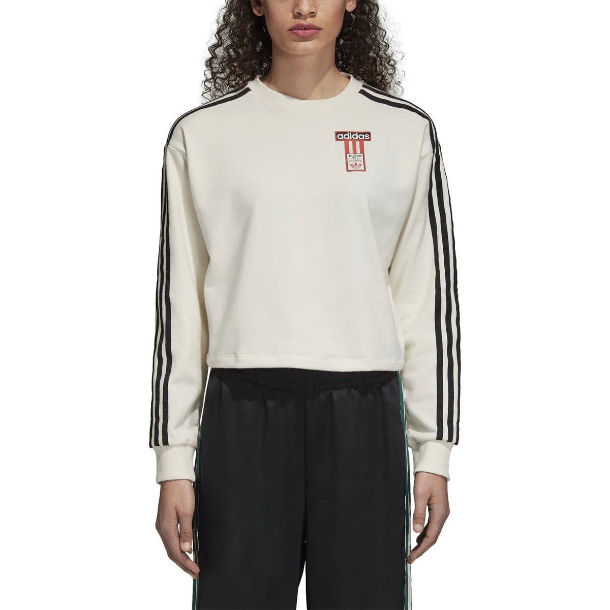 Adidas Adibreak Womens Sweatshirt Chalk White