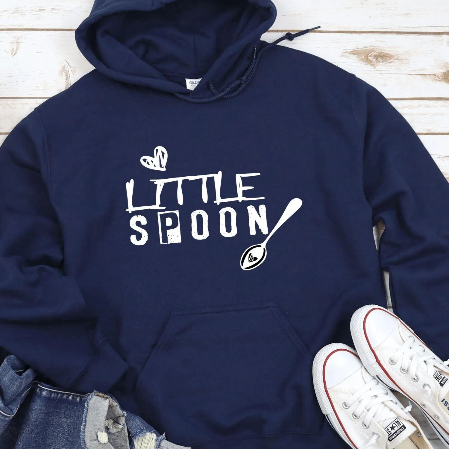 Big Spoon Little Spoon Matching Set - Valentines Gift For Couples, His And Hers Outfits