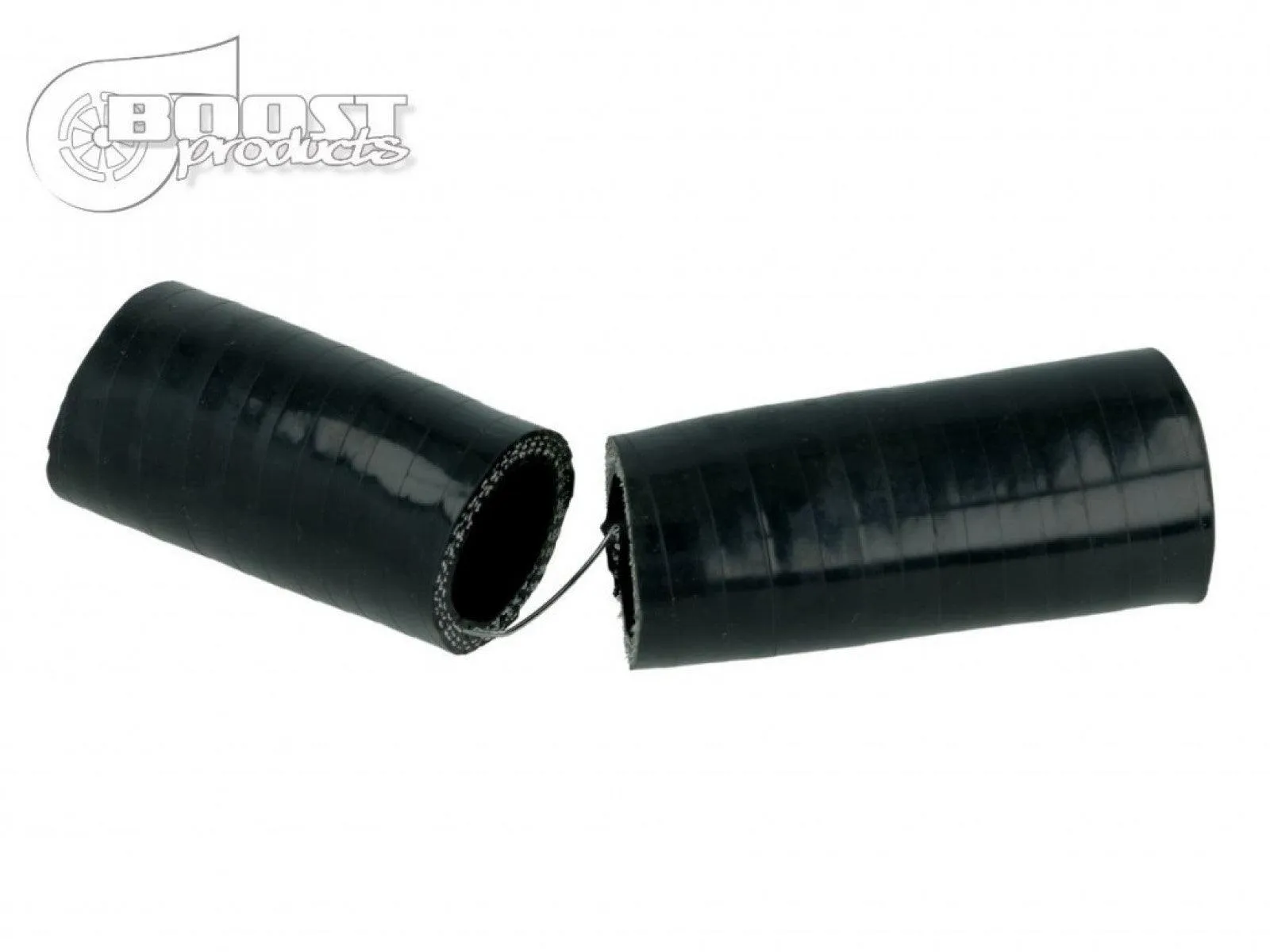 BOOST Products Flex Silicone Hose 25mm (1") ID, 1m (3') Length, Black