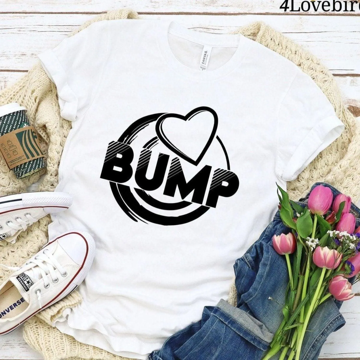 Bump Matching Set: Pregnancy Announcement Apparel for Couples