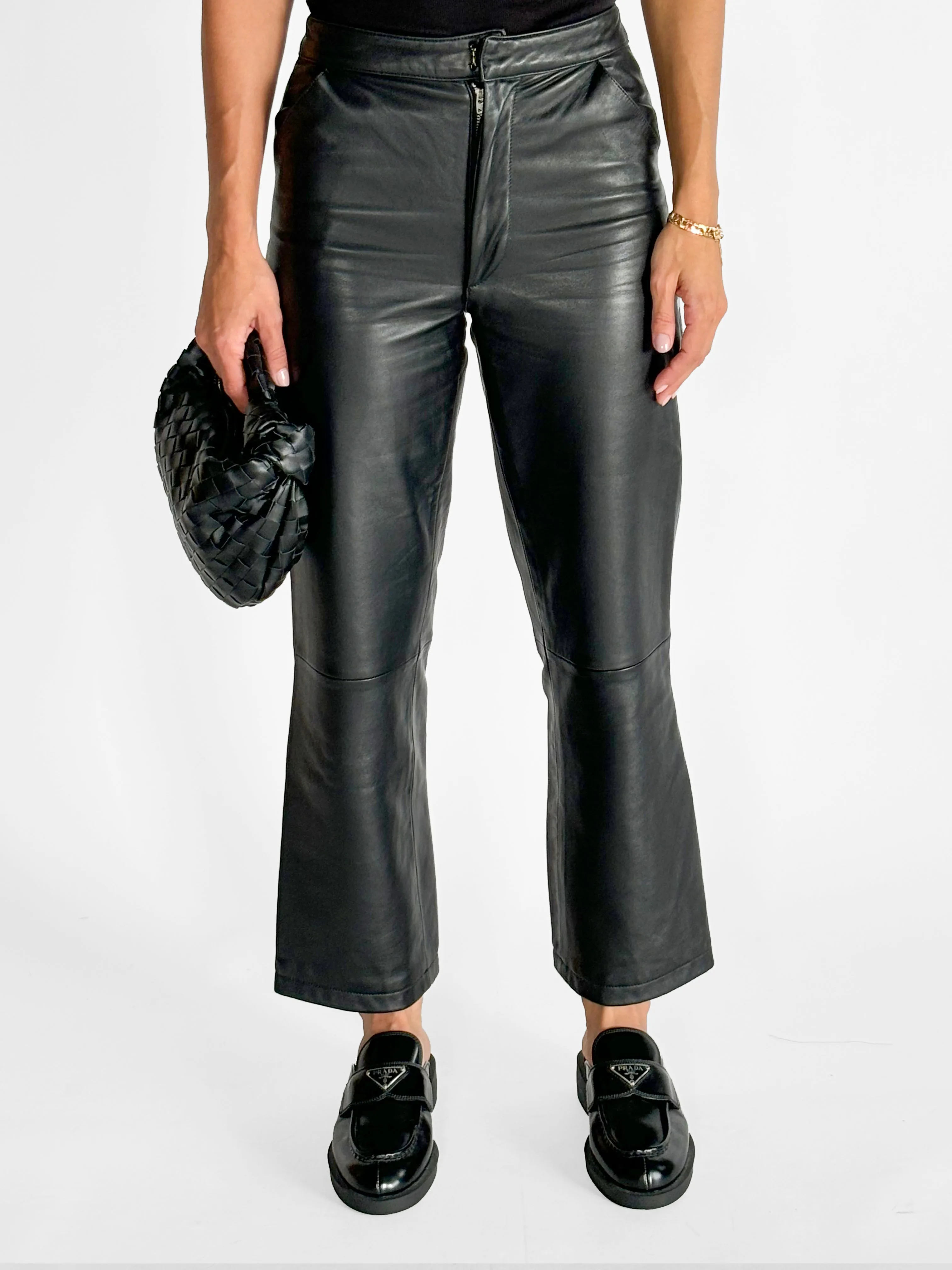 Core Relaxed Leather Pant