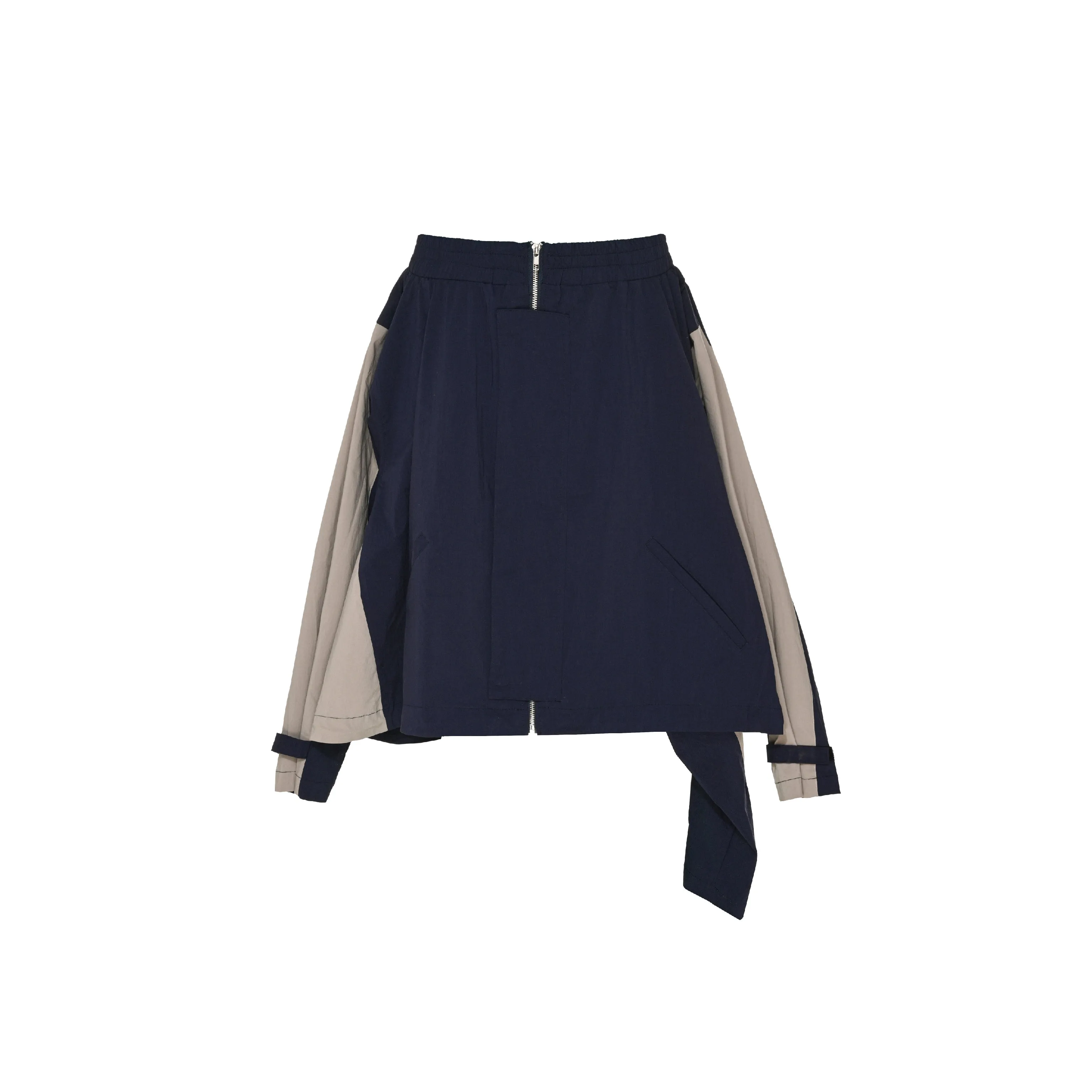 DECONSTRUCTED JKT SKIRT - BLUE