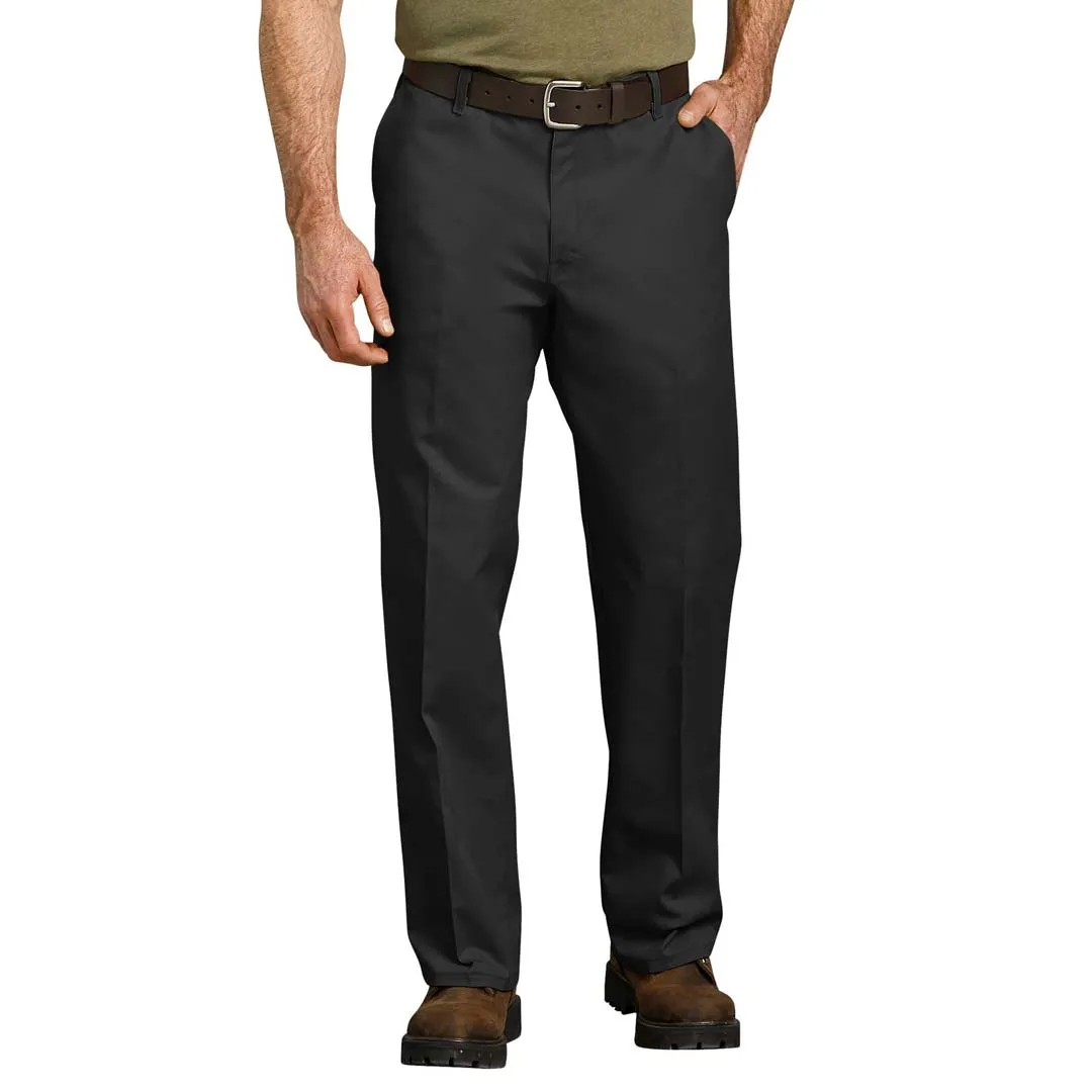 Dickies - Men's Relaxed Flat Front Pant (GP6388BK)