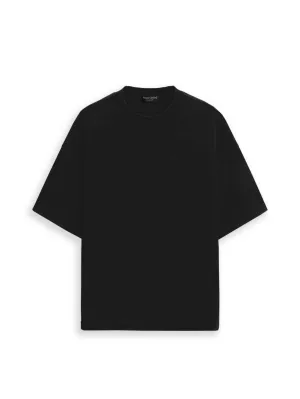 Essential Blank Black Boxy Fit T-Shirt