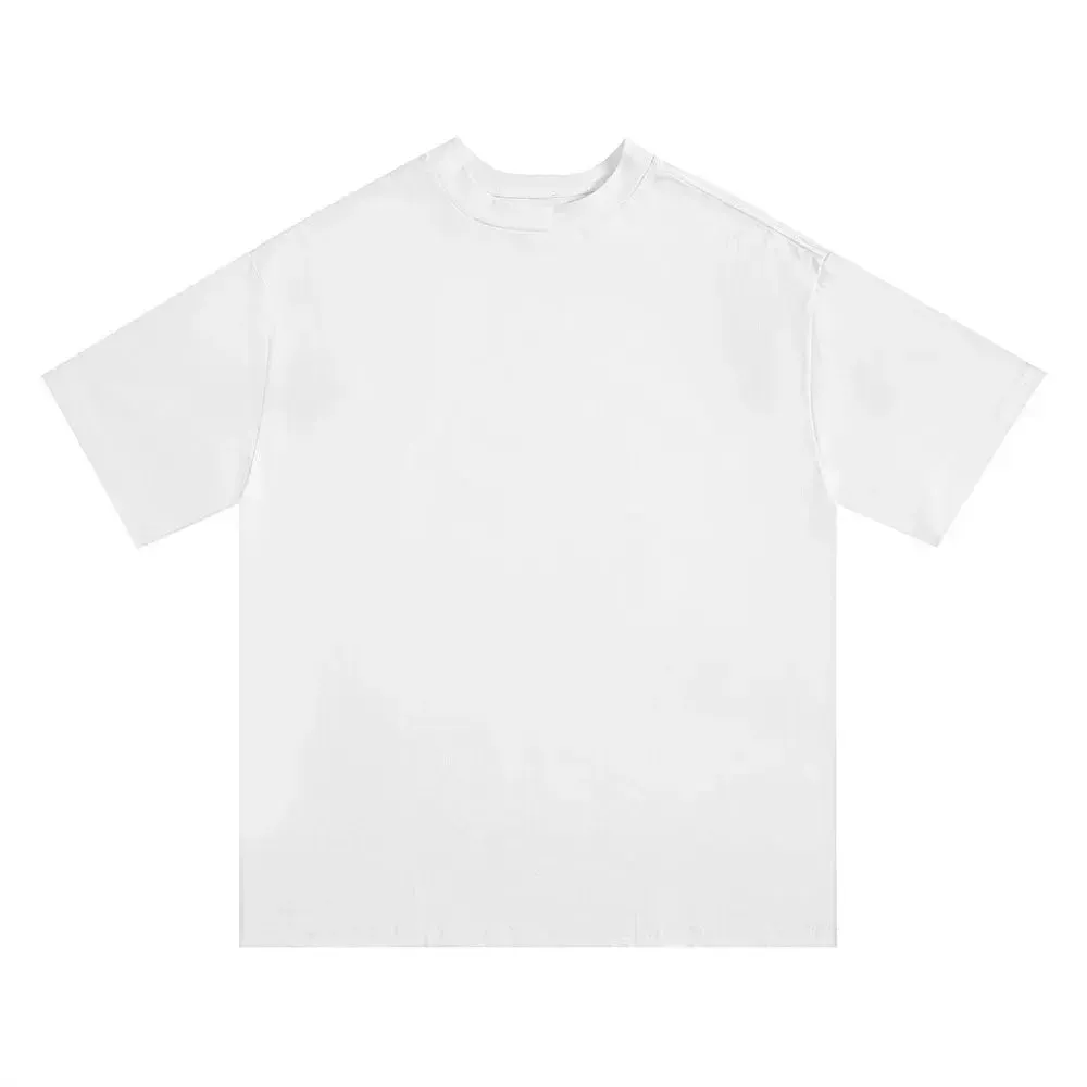 Essential Solid Color Short Sleeve Cotton Tee