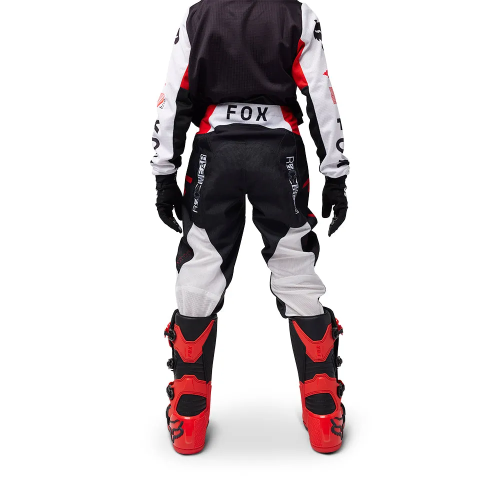 FOX YOUTH 180 RACE SPEC PANTS [FLO RED]