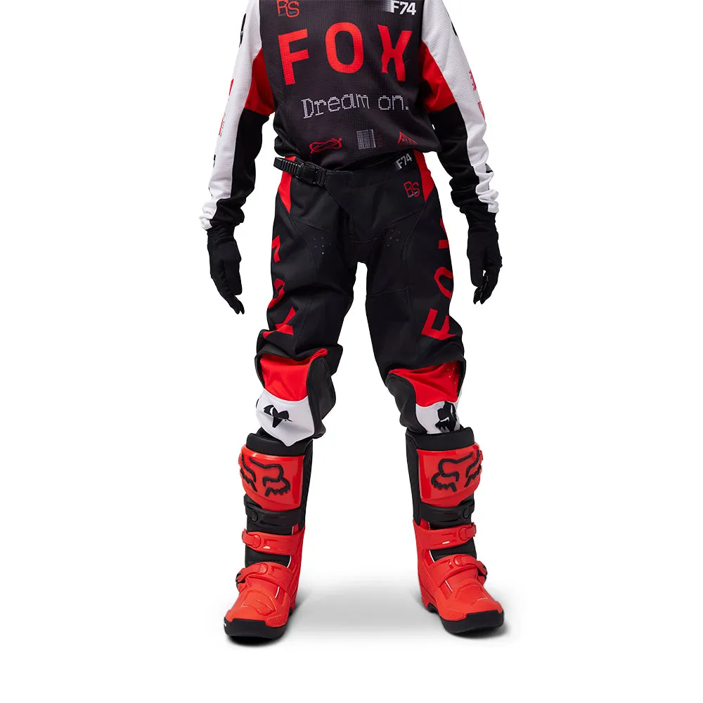 FOX YOUTH 180 RACE SPEC PANTS [FLO RED]