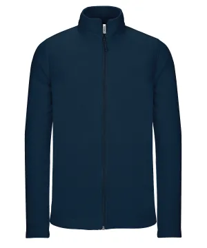 Full-zip microfleece jacket | Navy