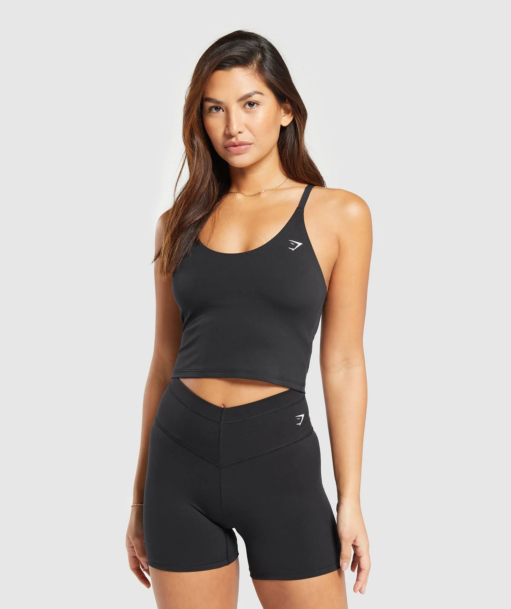 Gymshark Everyday Cami Tank With Shelf - Black