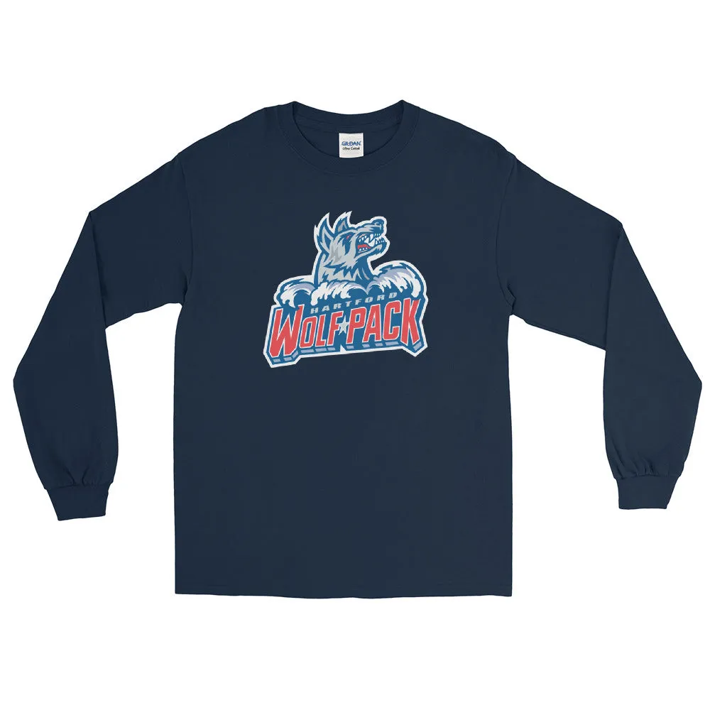 Harford Wolf Pack Adult Primary Logo Long Sleeve Shirt