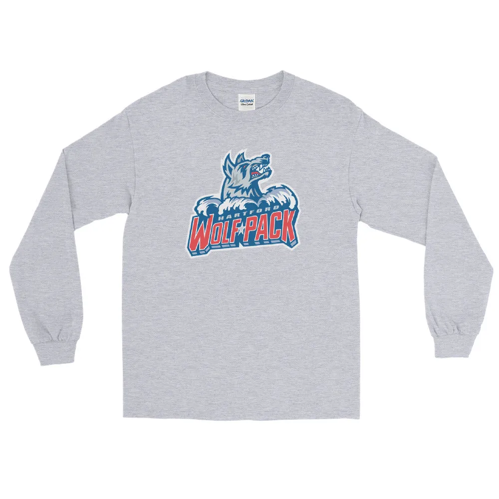 Harford Wolf Pack Adult Primary Logo Long Sleeve Shirt