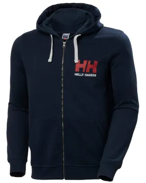 Helly Hansen Mens Full Zip Logo Hoodie