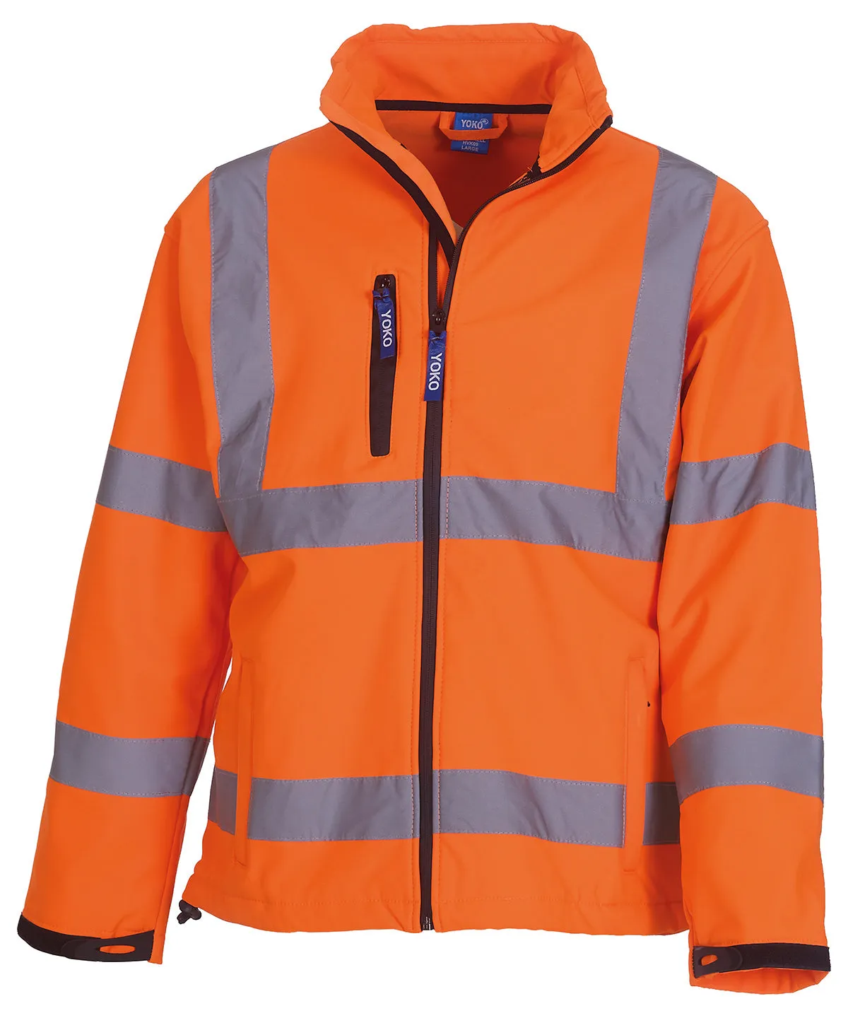 Hi-vis softshell jacket (HVK09) | Orange