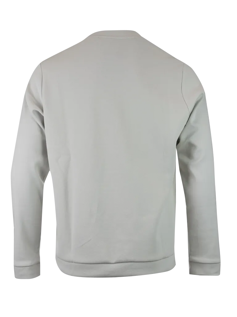 Hugo Boss Elegant Beige Cotton Sweatshirt