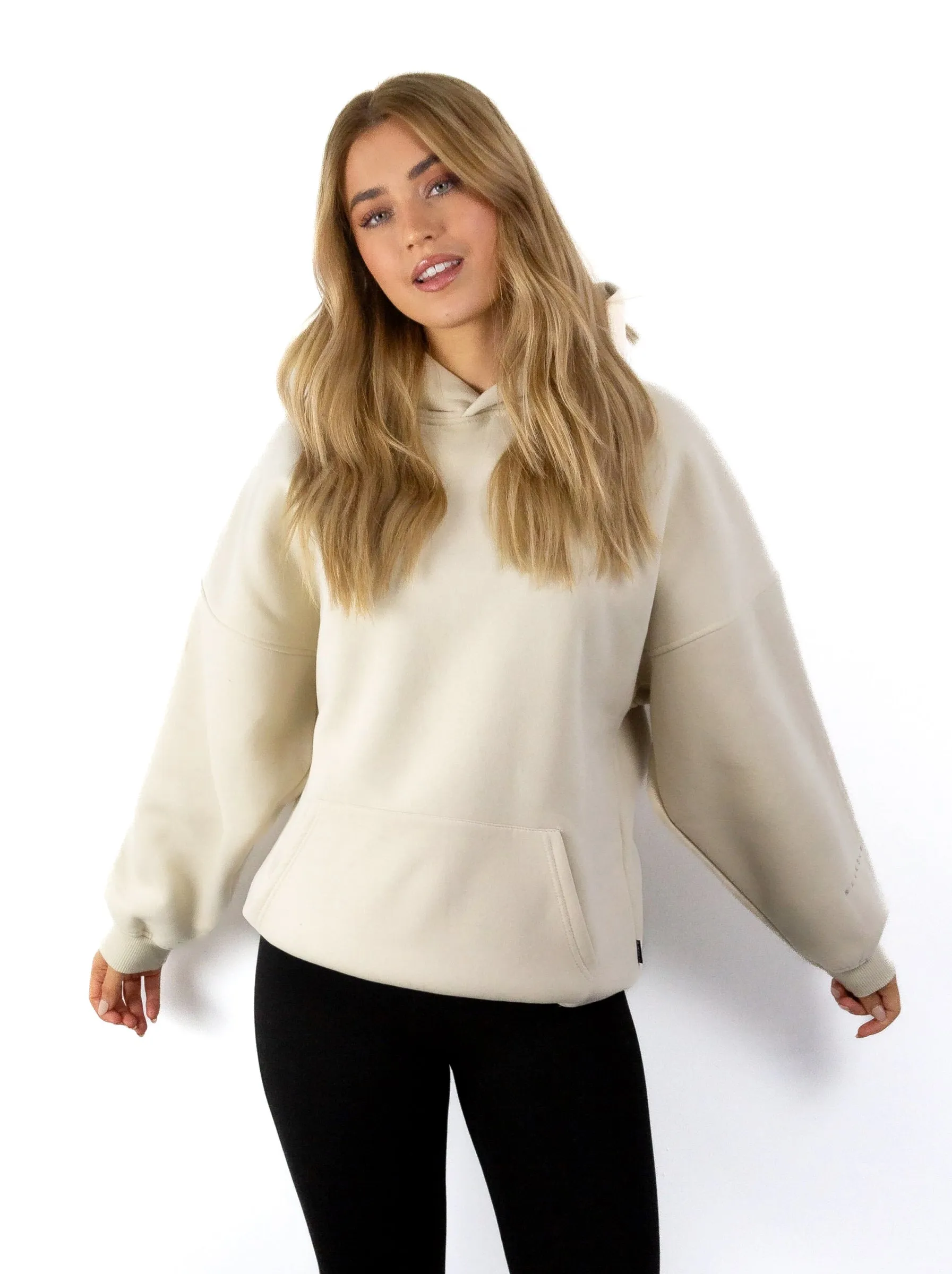 Isabel Oversized Hoodie - Bone