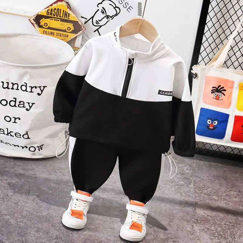 Kids Solid Jacket Pants