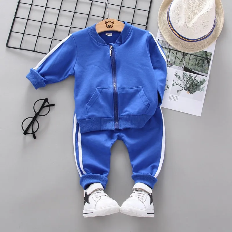 Kids Solid Jacket Pants