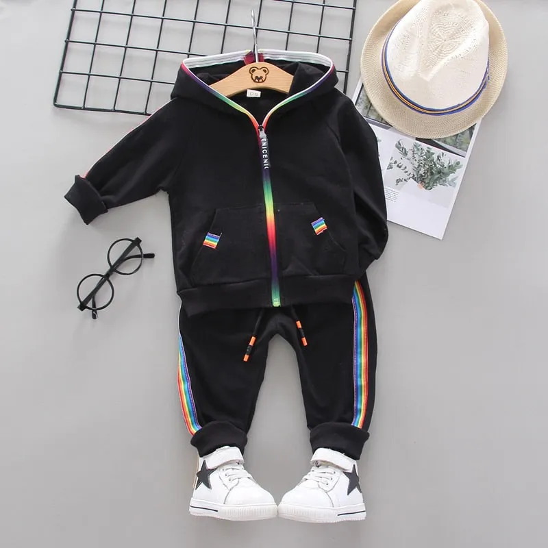 Kids Solid Jacket Pants