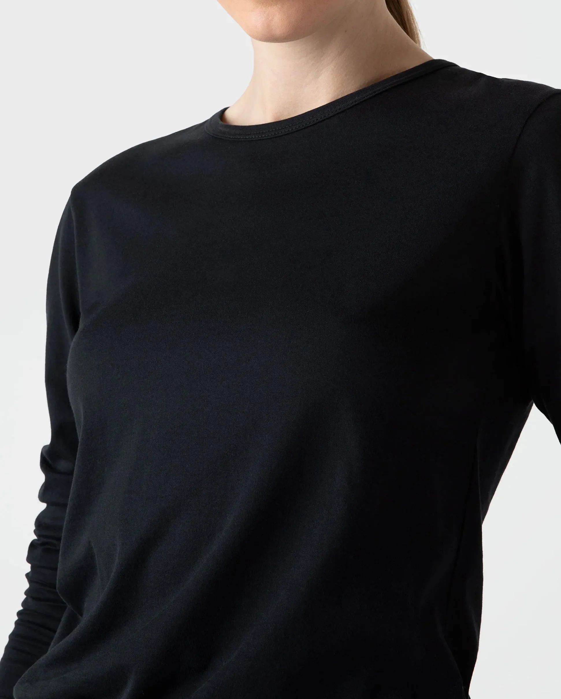 LONG SLEEVE CLASSIC T-SHIRT / BLACK