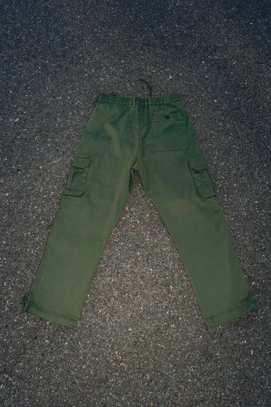 Man's Twill Relaxed Fit Cargo Pant