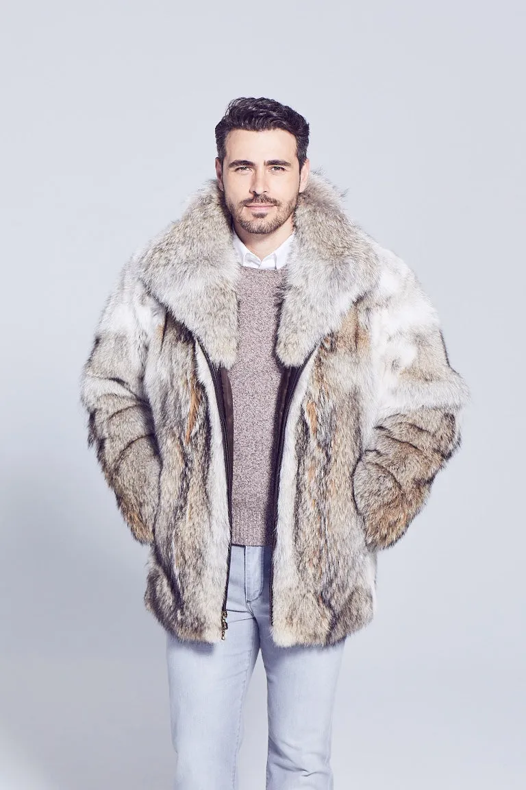 Men's Derek Coyote Fur Jacket