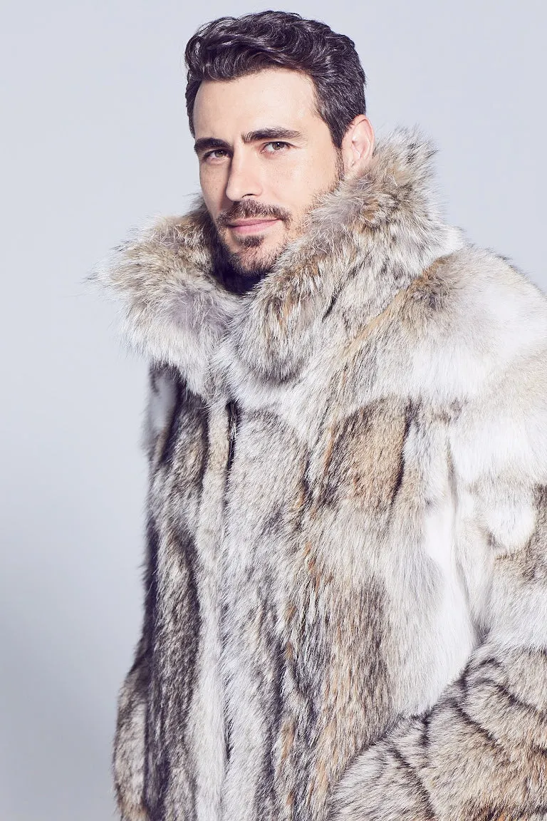 Men's Derek Coyote Fur Jacket