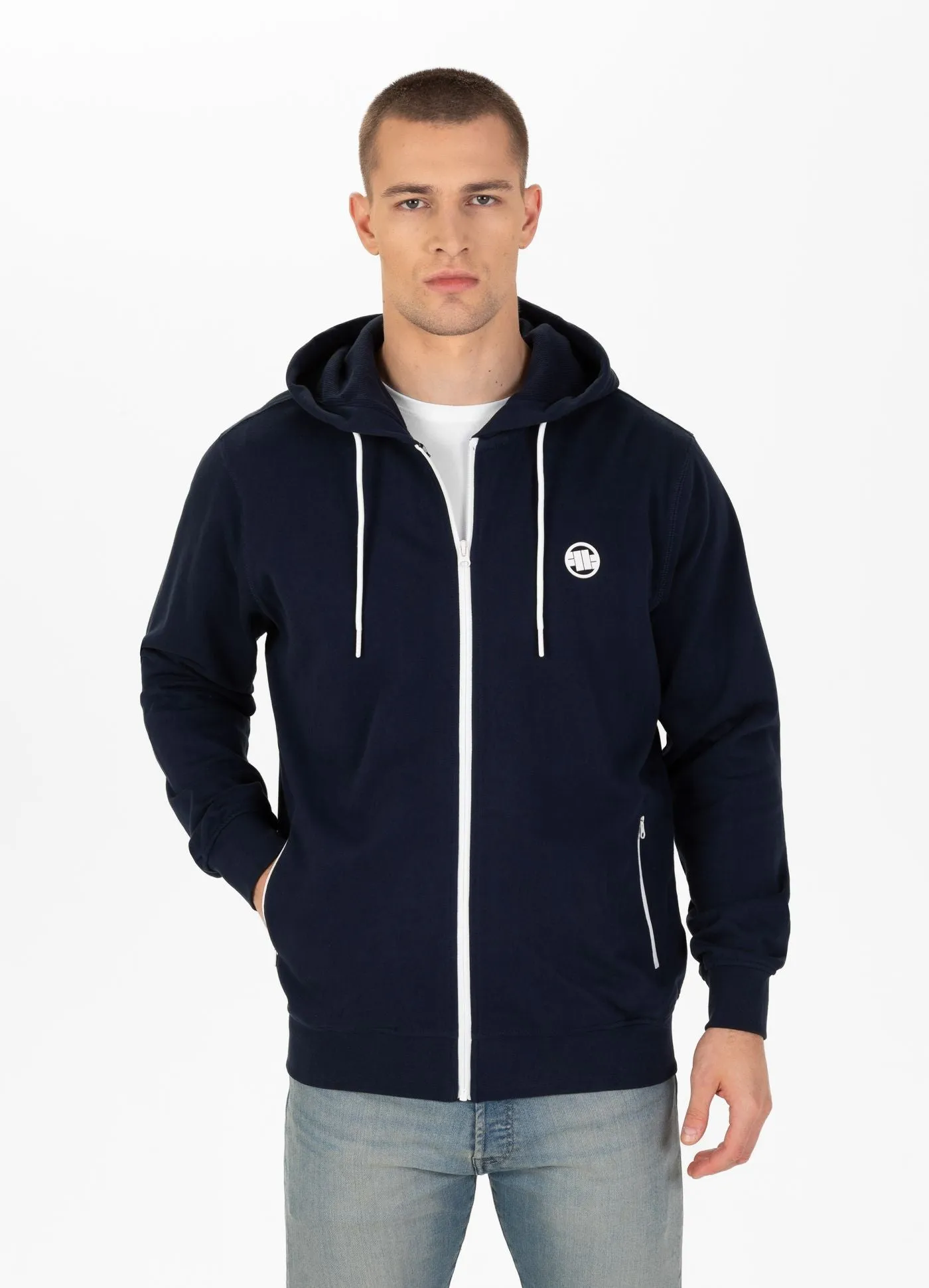 Men's Zip-up hoodie Terry Pitbull USA