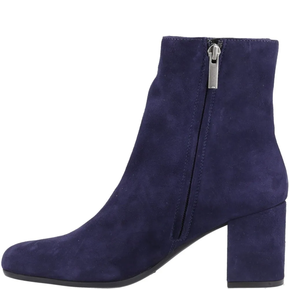 Navy Octavia Ankle Boots