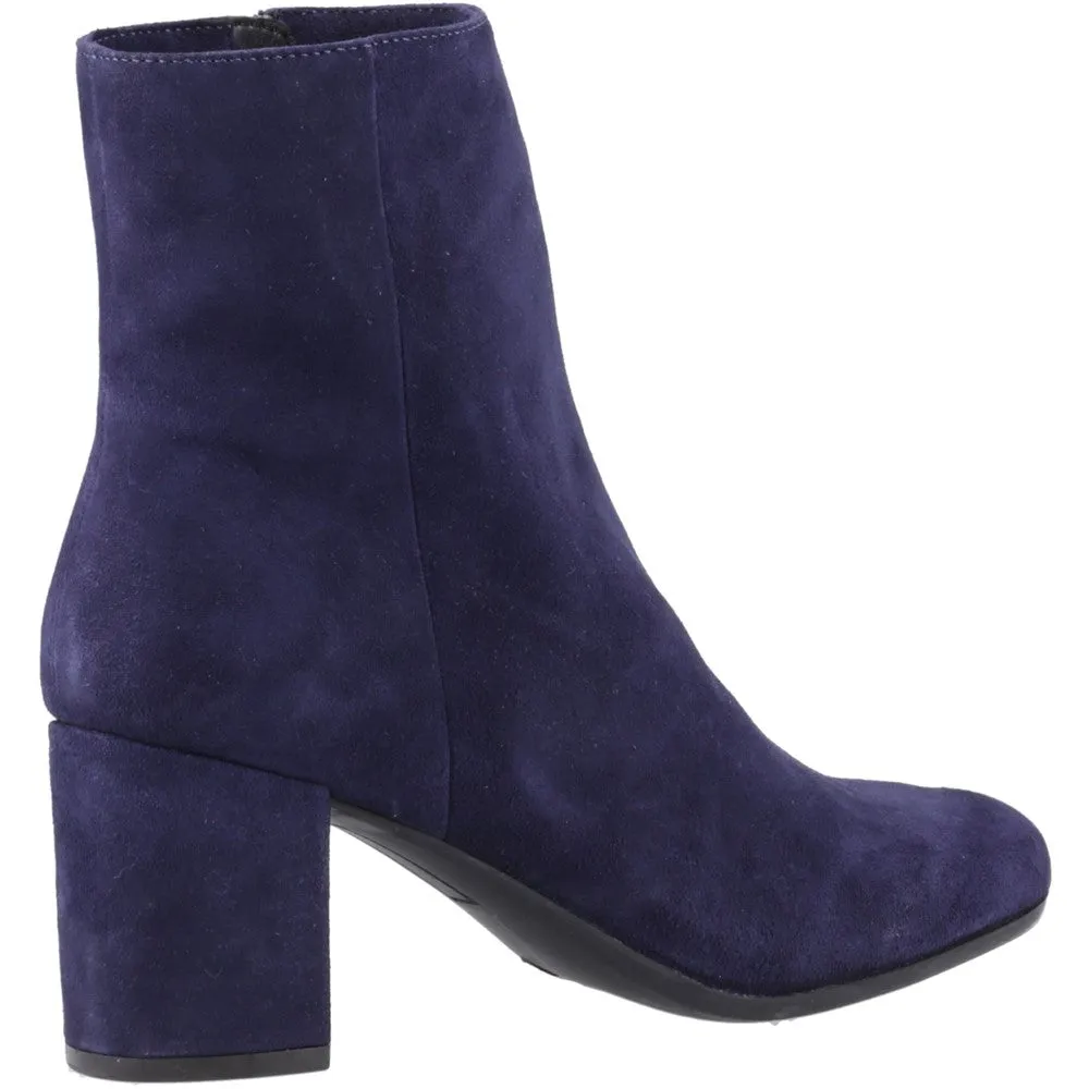 Navy Octavia Ankle Boots