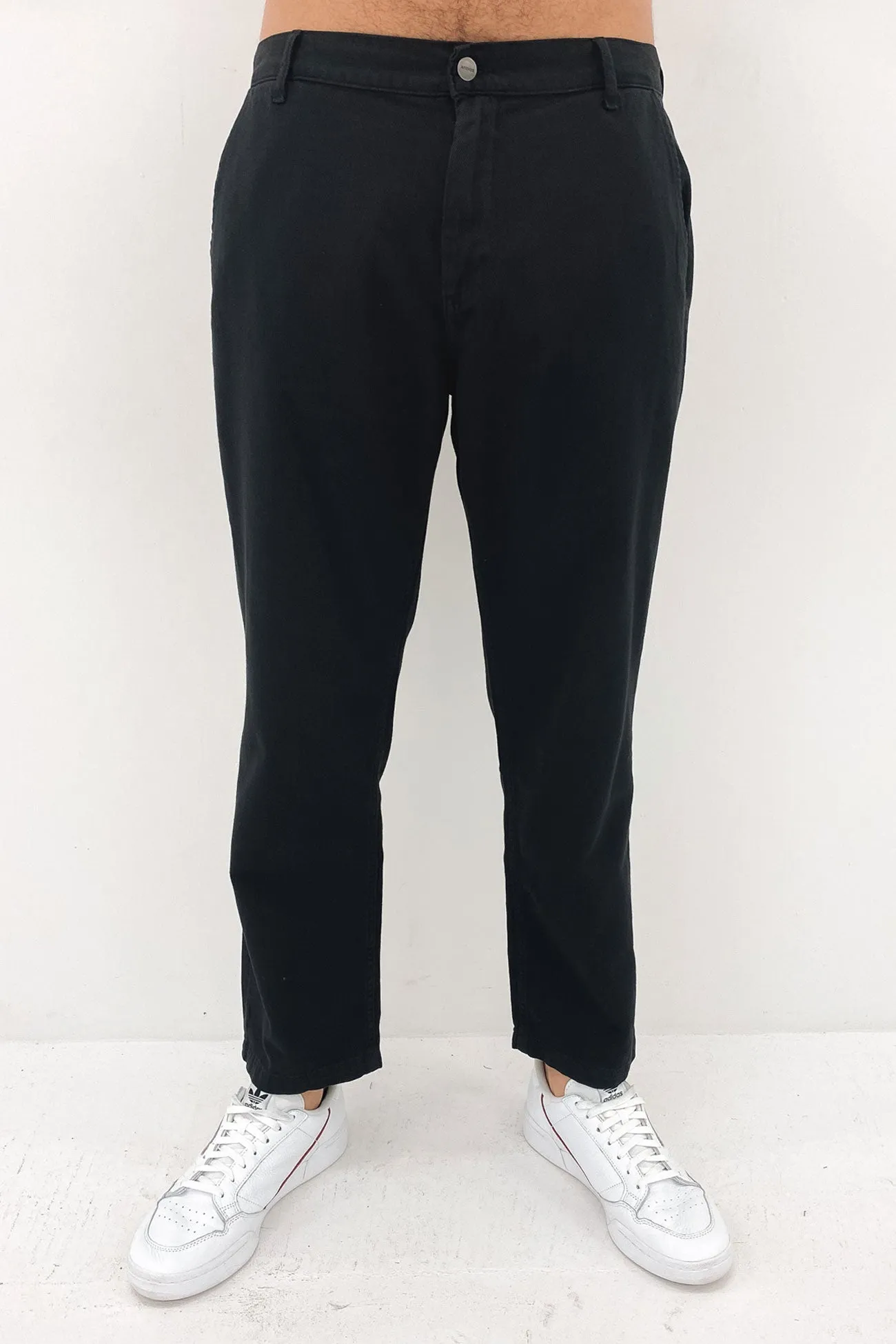 Ninety Twos Recycled Relaxed Chino Pants Black