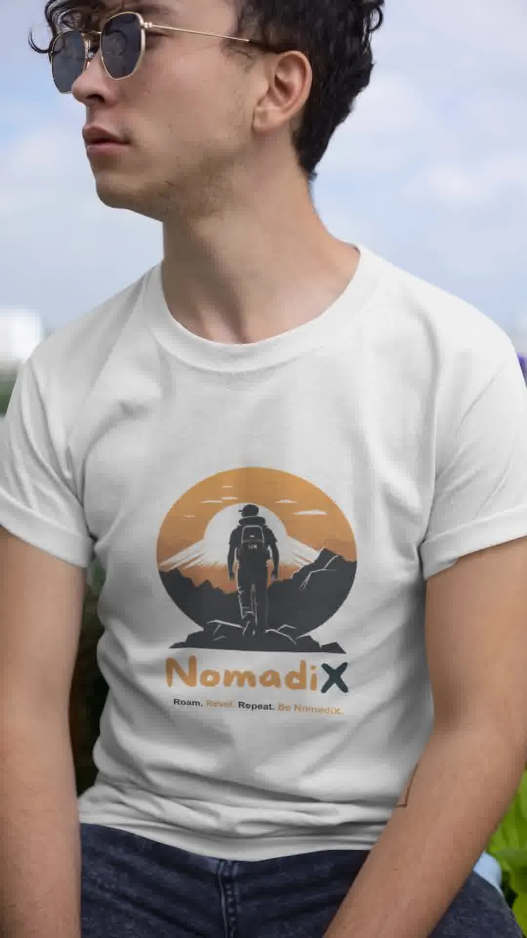 NomadiX Adventurer's Silhouette Classic T-Shirt