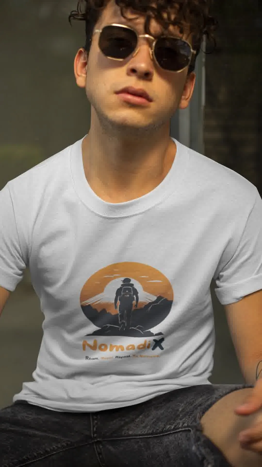 NomadiX Adventurer's Silhouette Classic T-Shirt