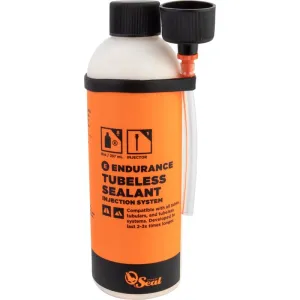 Orange Seal Endurance Tubeless Tire Sealant with Twist Lock Applicator - 8oz