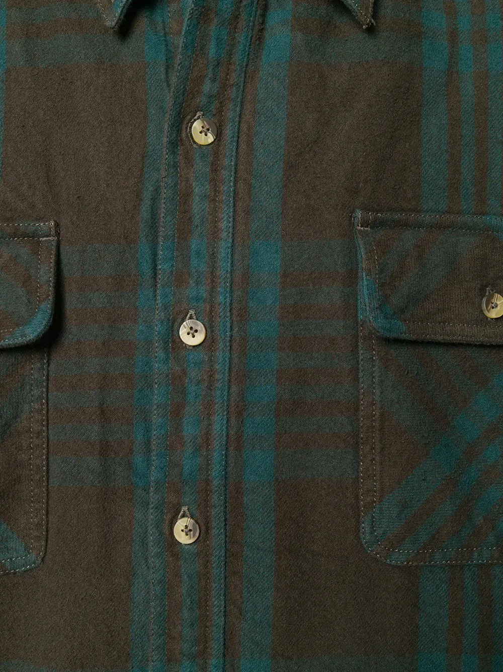 Padded Classic Flannel Green