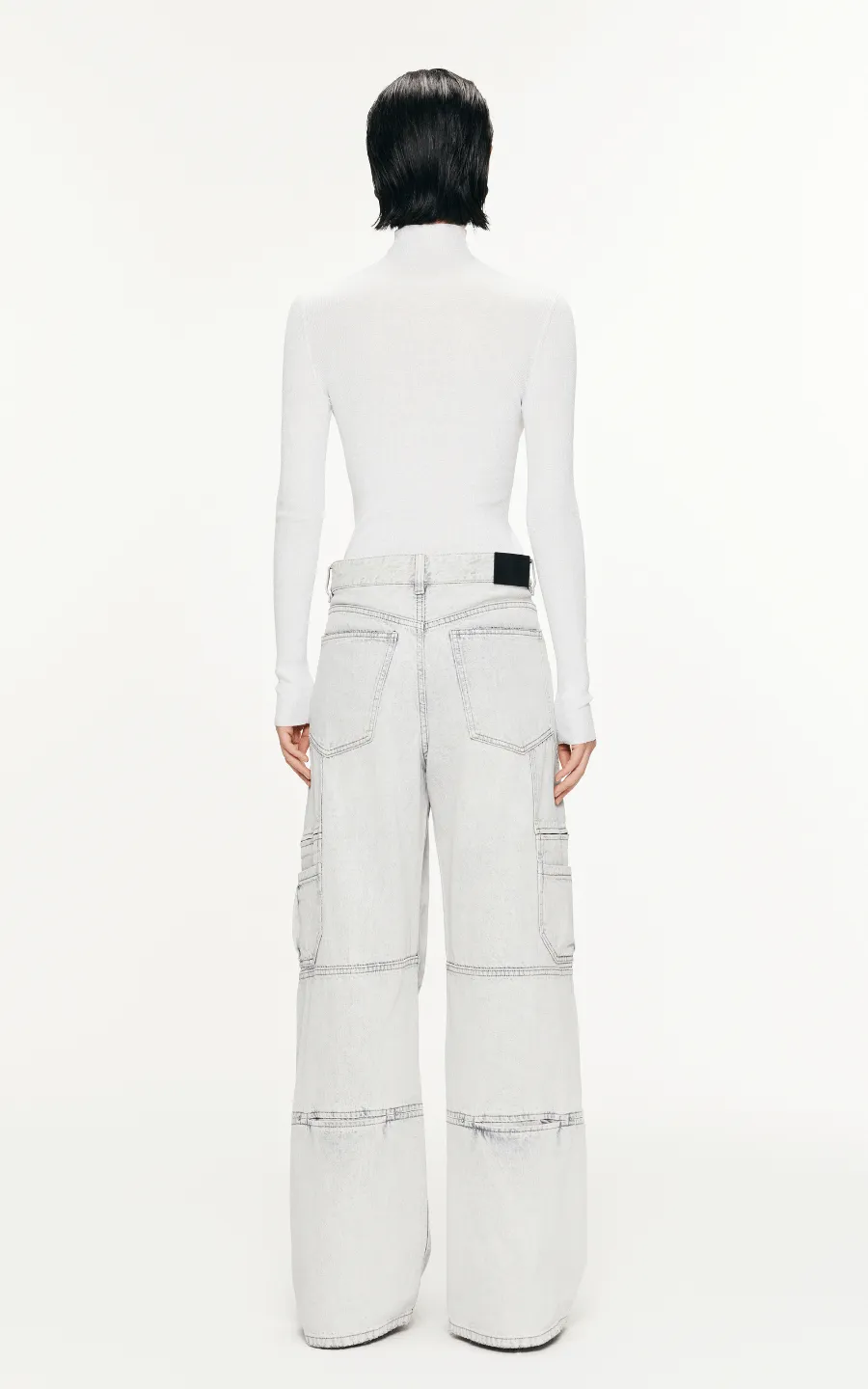 Pants / JNBY Relaxed Extra Long Cargo Jeans