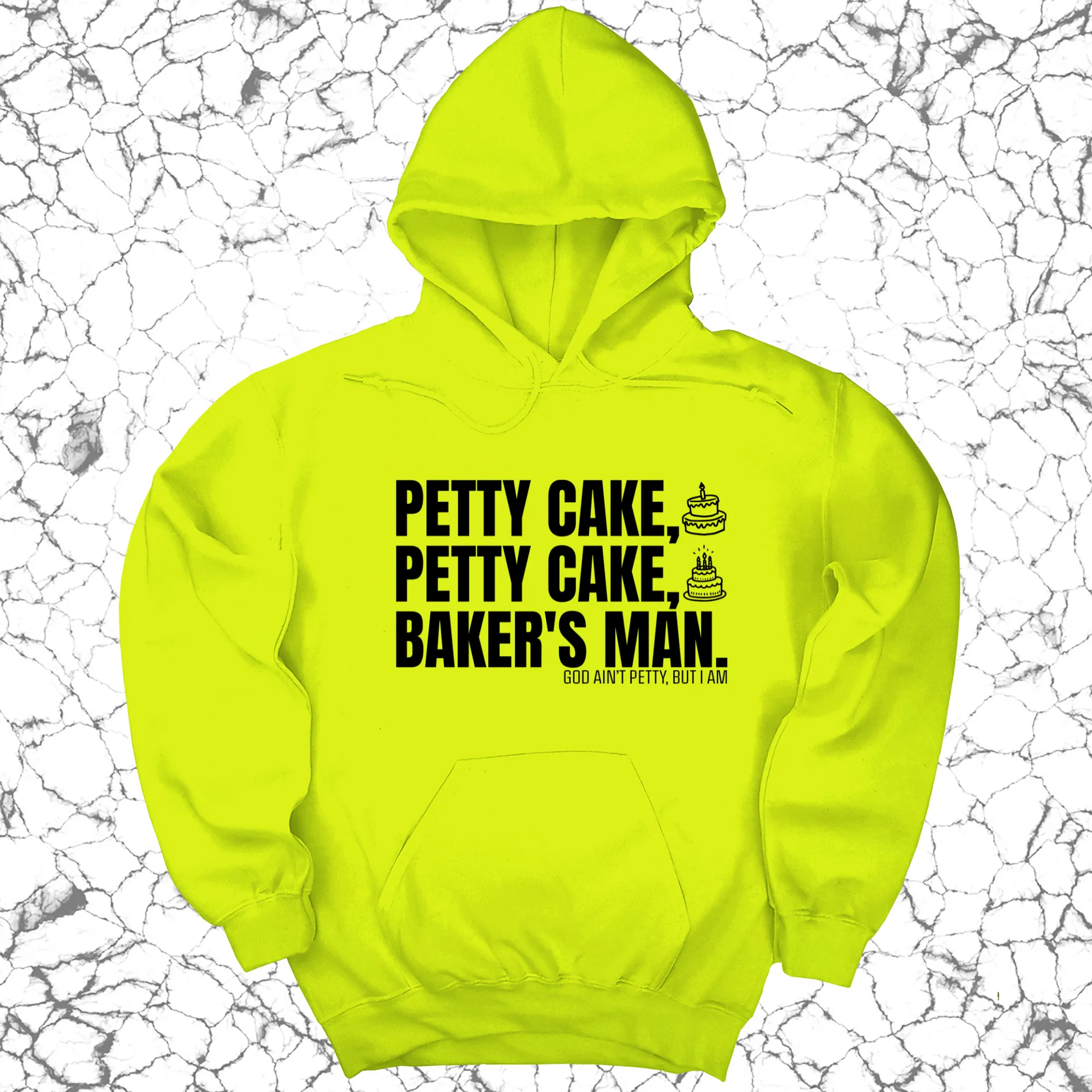 Petty Cake, Petty Cake, Baker's Man Unisex Hoodie