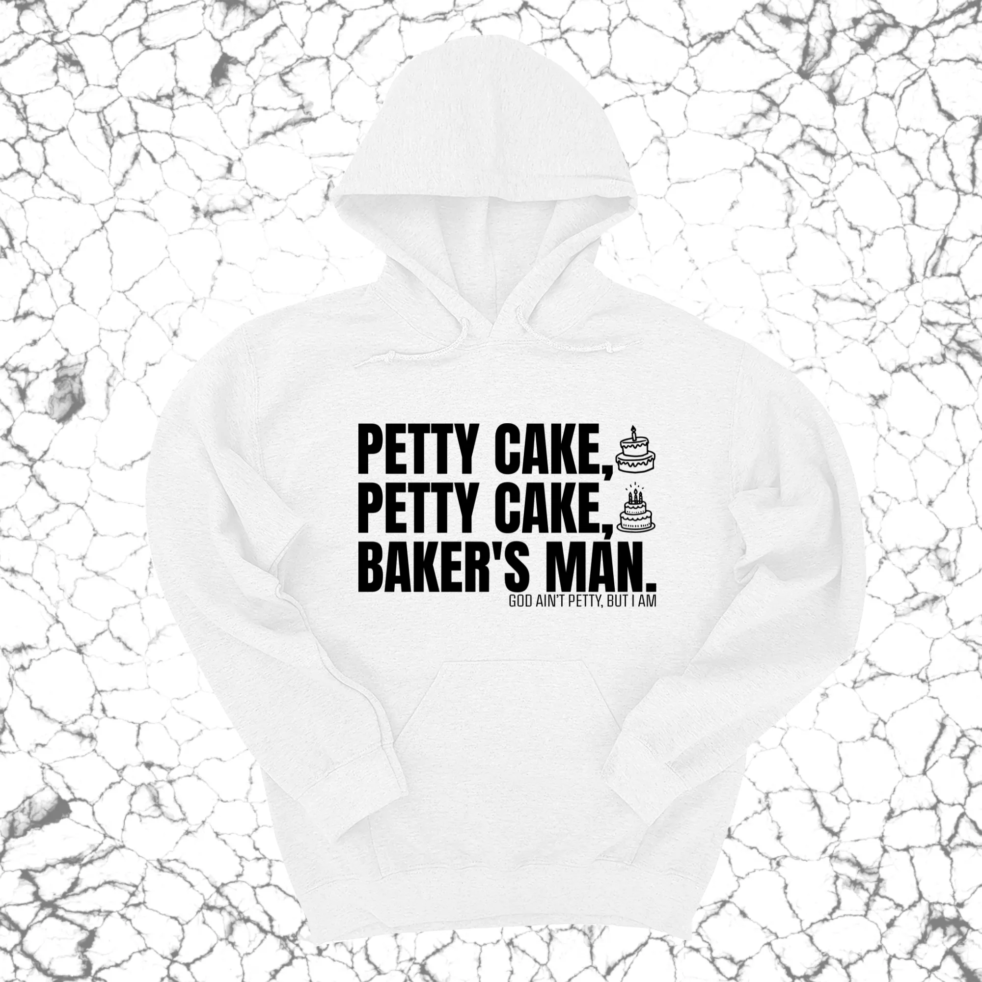 Petty Cake, Petty Cake, Baker's Man Unisex Hoodie