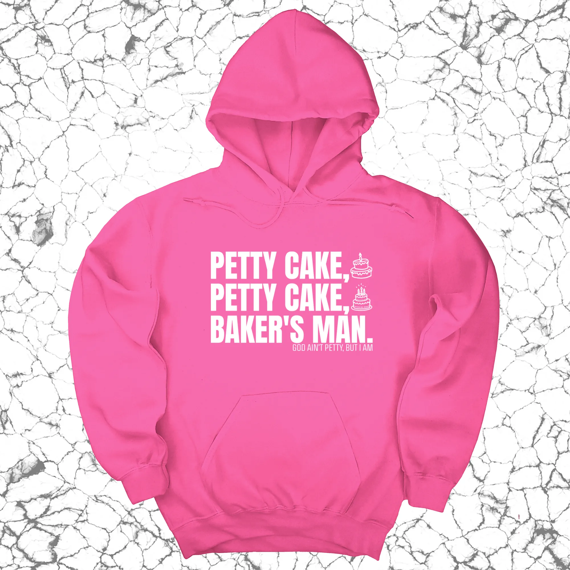 Petty Cake, Petty Cake, Baker's Man Unisex Hoodie