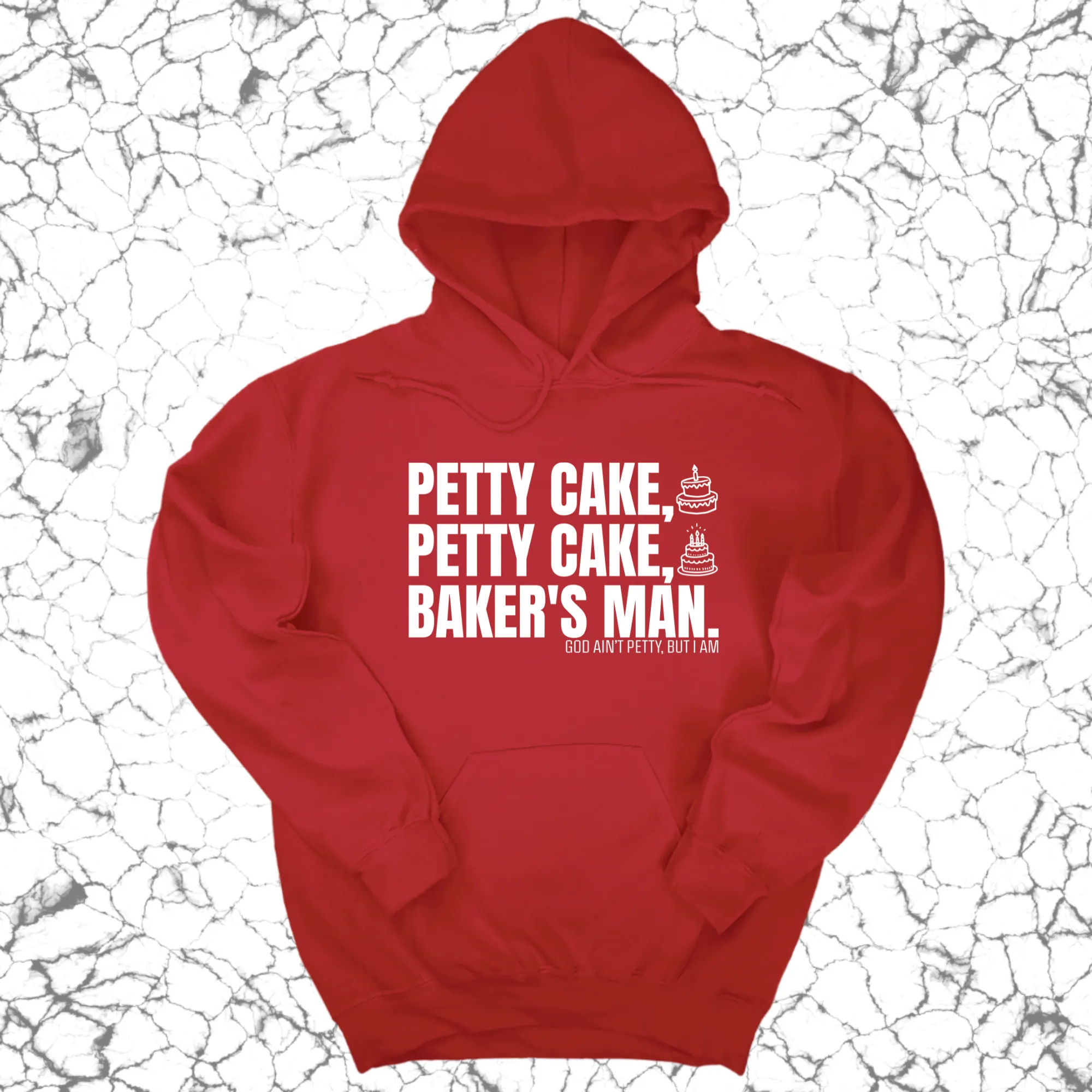 Petty Cake, Petty Cake, Baker's Man Unisex Hoodie