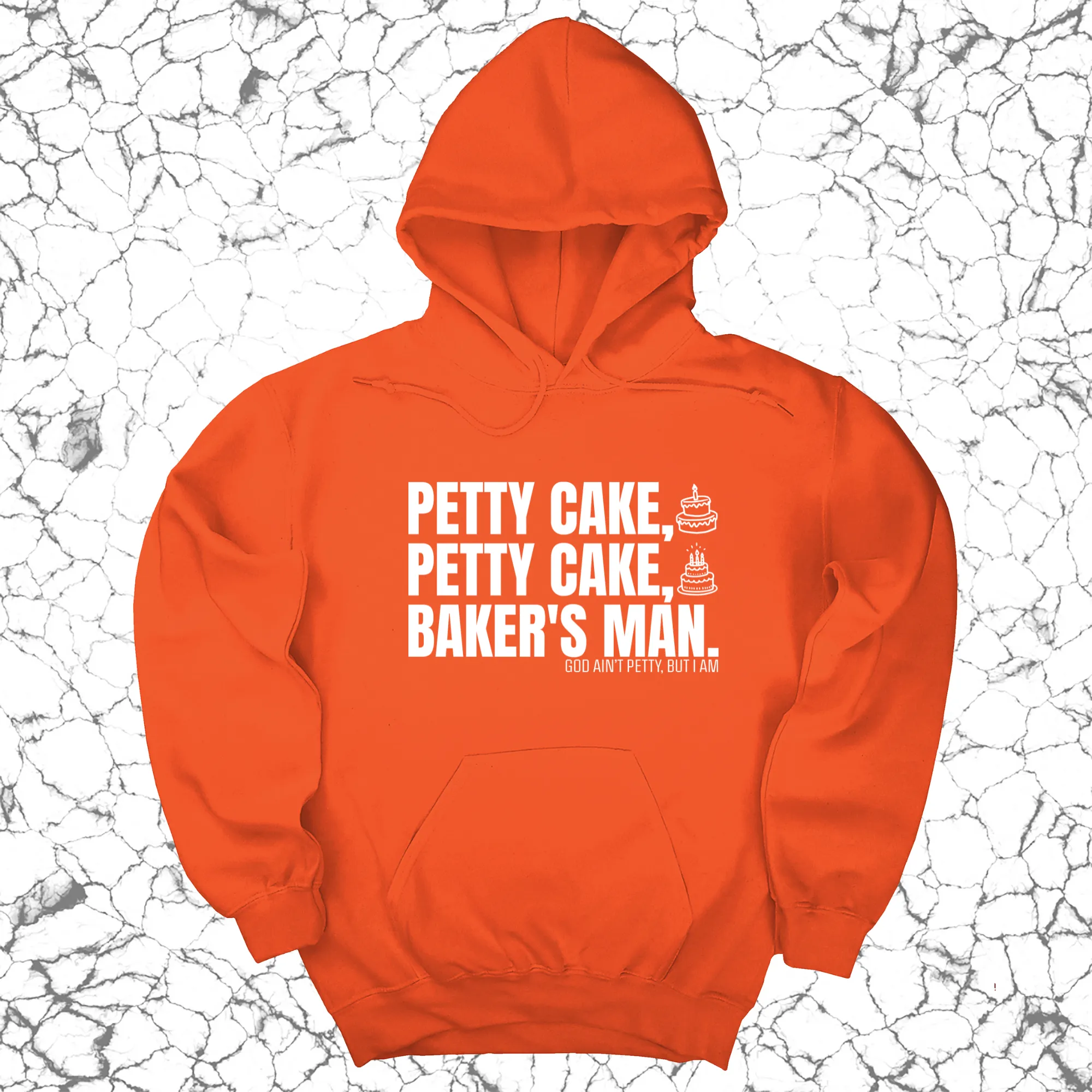 Petty Cake, Petty Cake, Baker's Man Unisex Hoodie