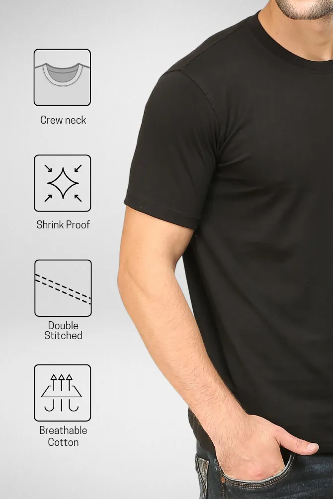 Pick Any 3 Plain T-shirts Combo for Men