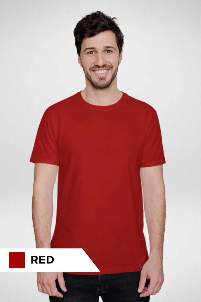 Pick Any 3 Plain T-shirts Combo for Men