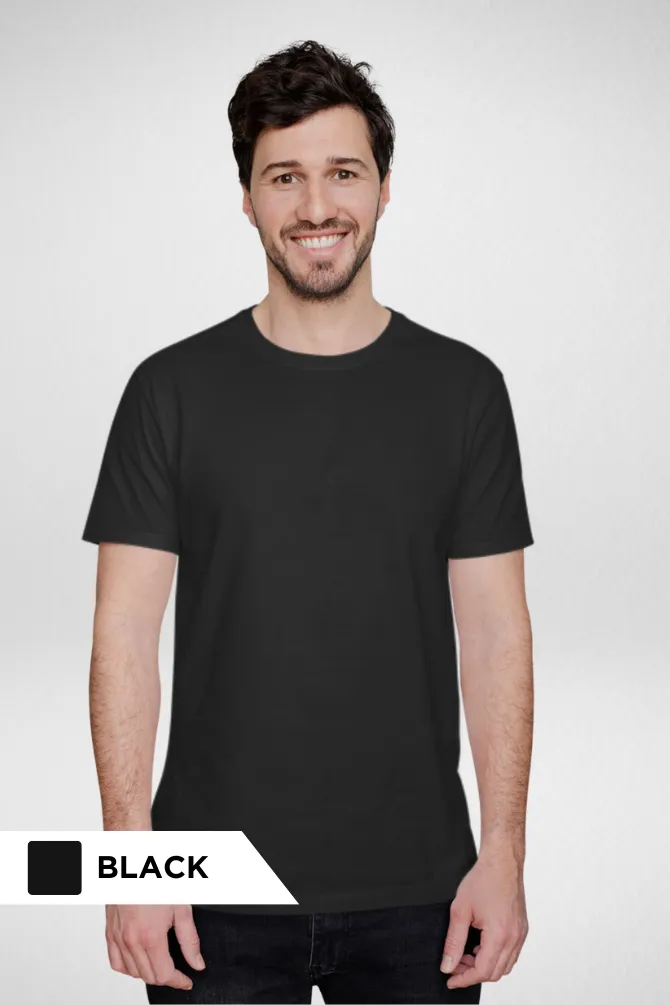 Pick Any 3 Plain T-shirts Combo for Men