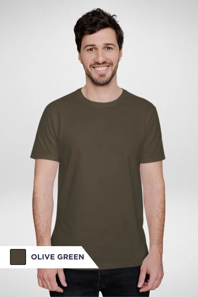 Pick Any 3 Plain T-shirts Combo for Men