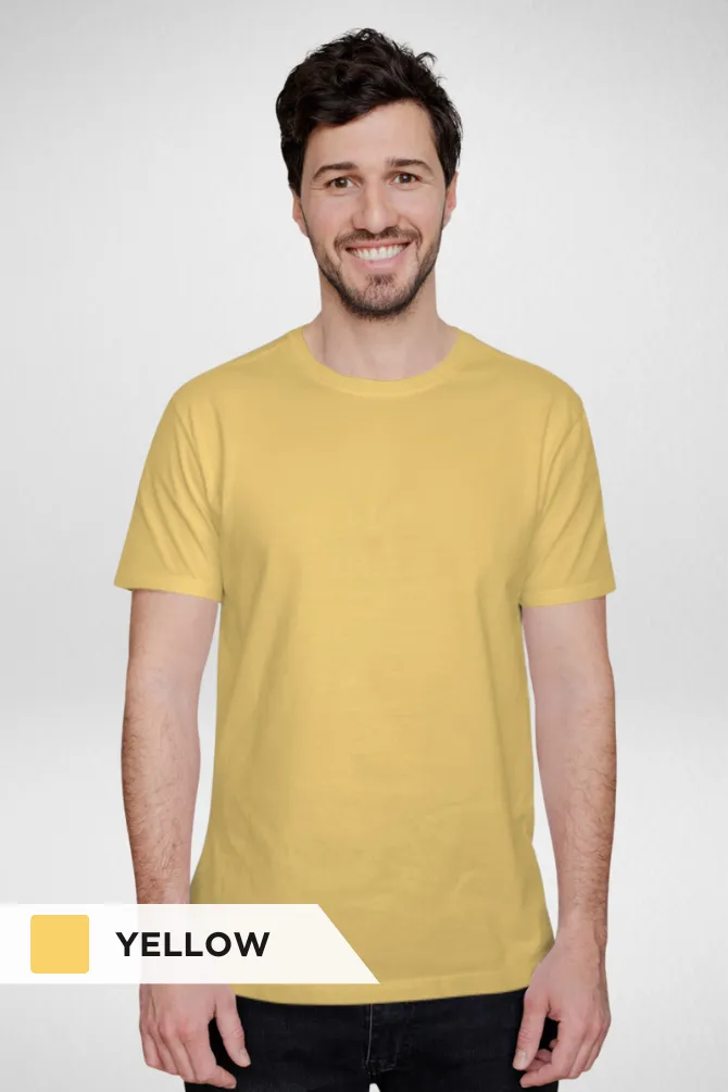 Pick Any 3 Plain T-shirts Combo for Men