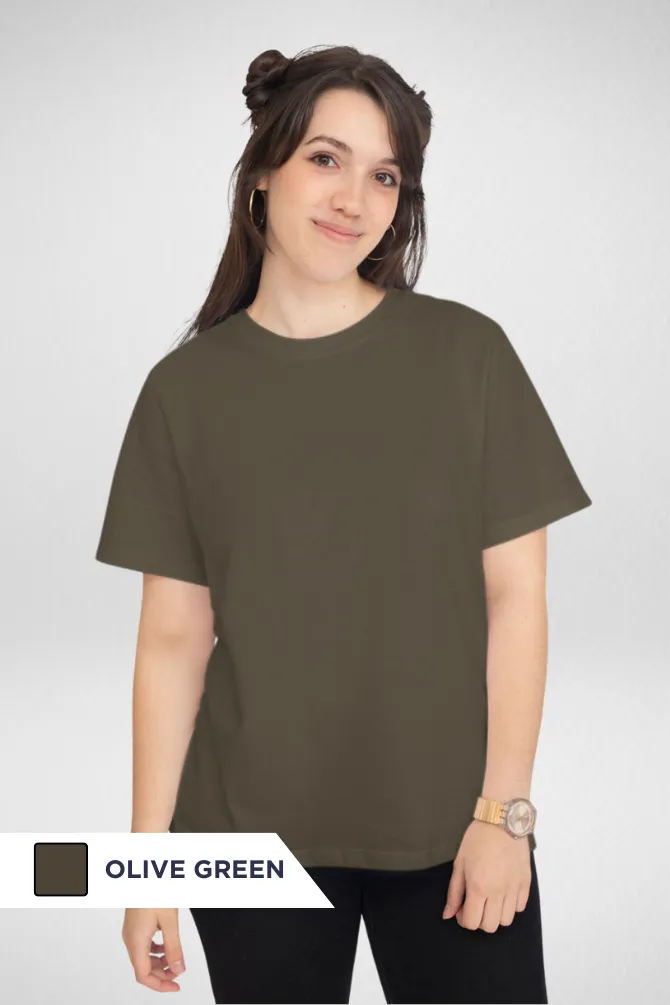 Pick Any 3 Plain T-shirts Combo for Women