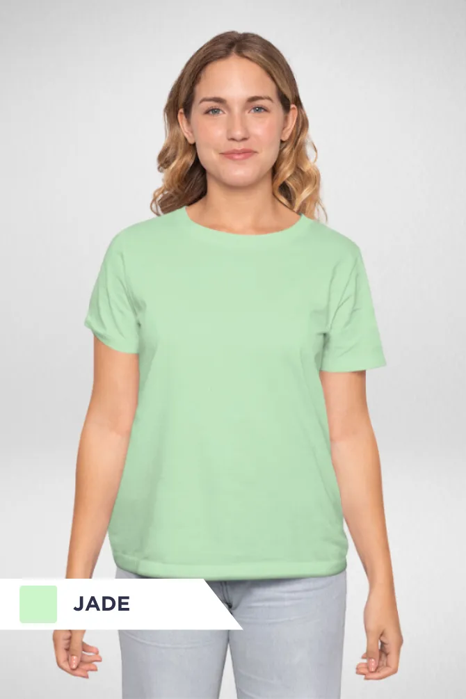 Pick Any 3 Plain T-shirts Combo for Women