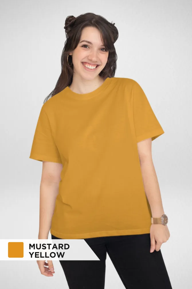 Pick Any 3 Plain T-shirts Combo for Women