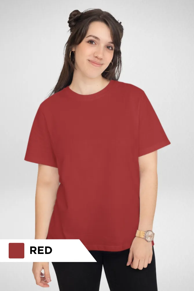 Pick Any 3 Plain T-shirts Combo for Women